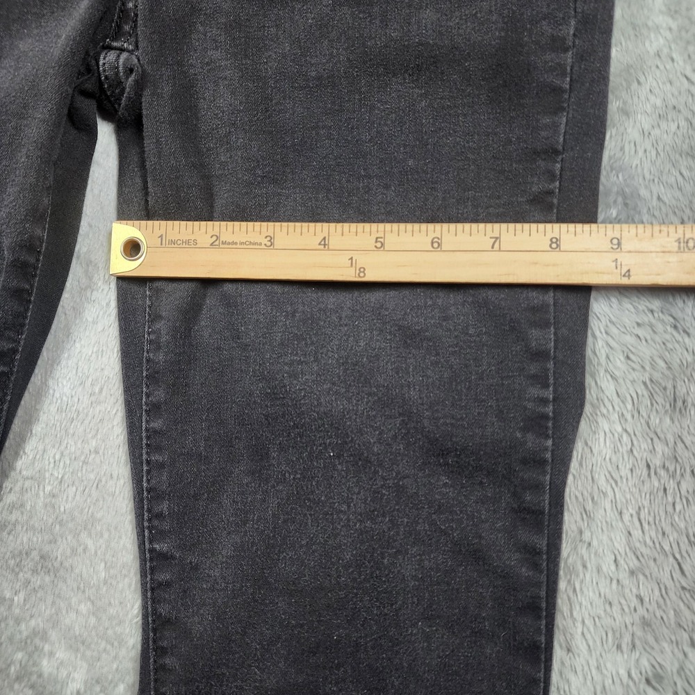 Levi's Classic Bootcut Jeans Womens 4 26x30 Black Dark Wash Stretch Denim - Picture 8 of 15